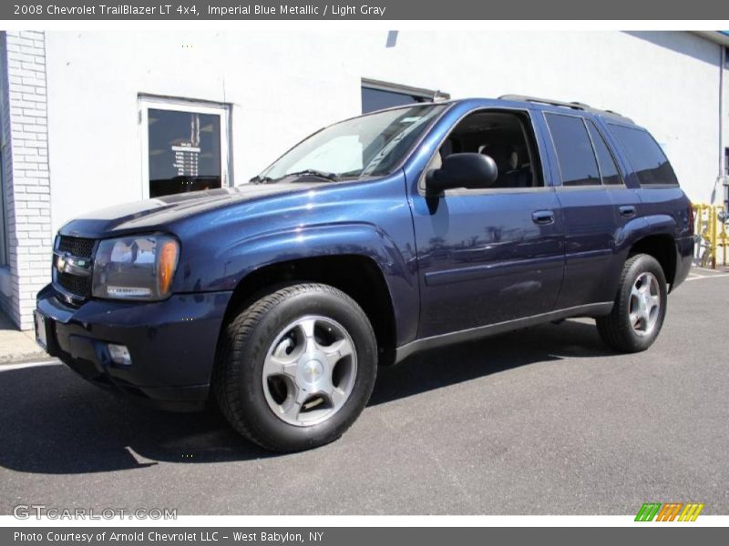 Imperial Blue Metallic / Light Gray 2008 Chevrolet TrailBlazer LT 4x4
