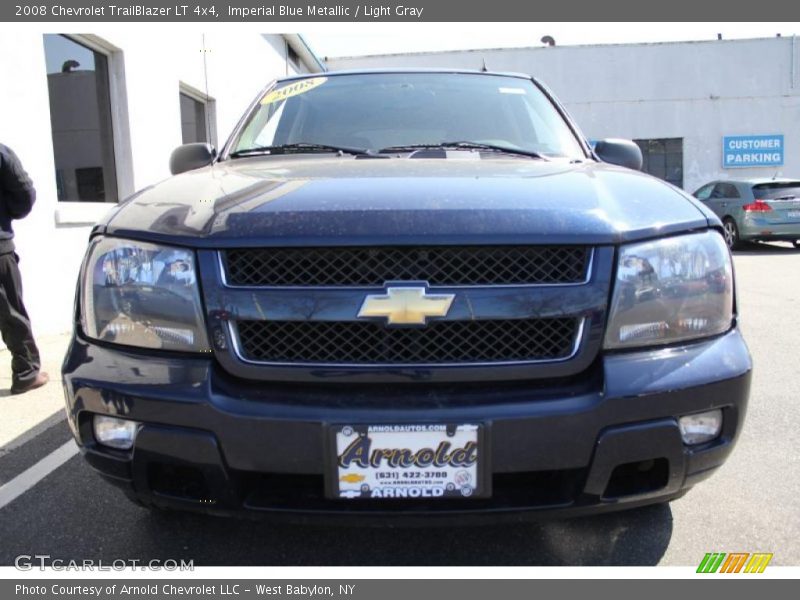 Imperial Blue Metallic / Light Gray 2008 Chevrolet TrailBlazer LT 4x4