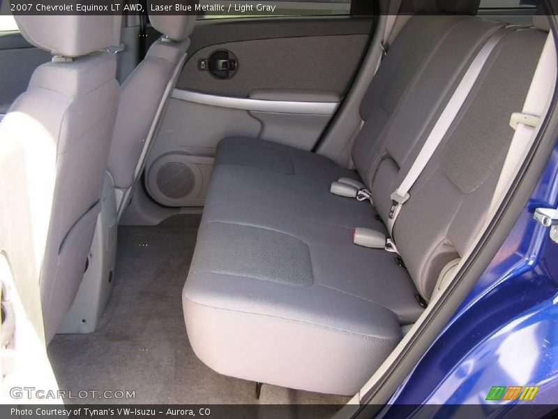 Laser Blue Metallic / Light Gray 2007 Chevrolet Equinox LT AWD
