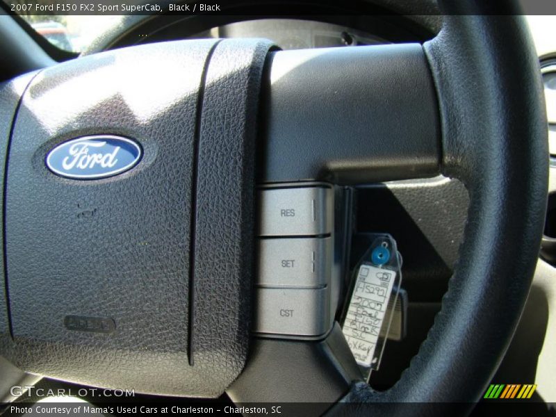 Black / Black 2007 Ford F150 FX2 Sport SuperCab