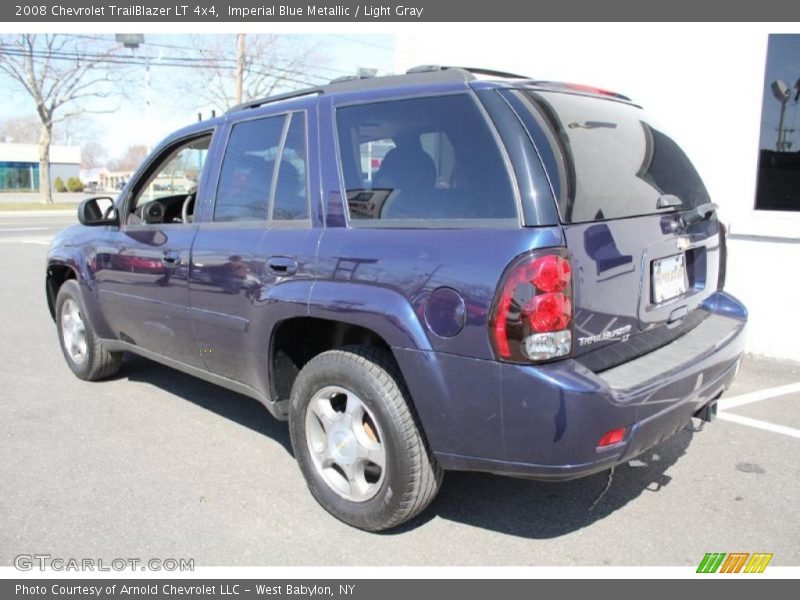 Imperial Blue Metallic / Light Gray 2008 Chevrolet TrailBlazer LT 4x4