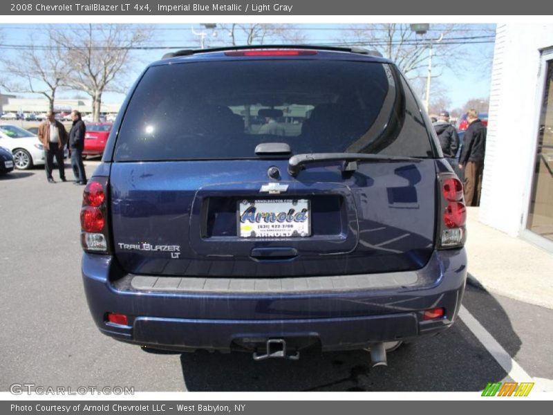 Imperial Blue Metallic / Light Gray 2008 Chevrolet TrailBlazer LT 4x4