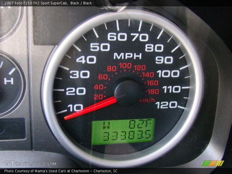 Black / Black 2007 Ford F150 FX2 Sport SuperCab