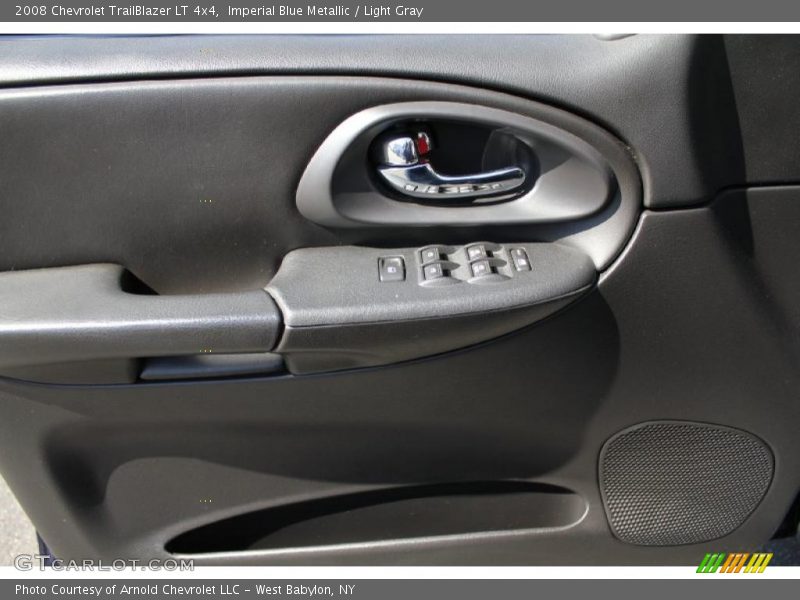 Imperial Blue Metallic / Light Gray 2008 Chevrolet TrailBlazer LT 4x4