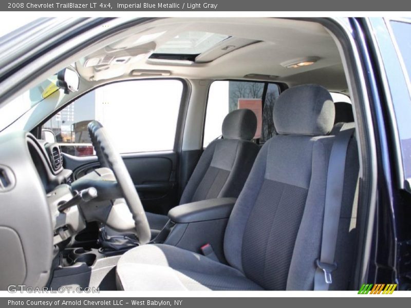 Imperial Blue Metallic / Light Gray 2008 Chevrolet TrailBlazer LT 4x4