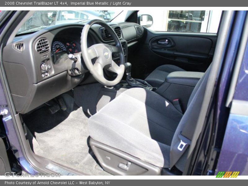 Imperial Blue Metallic / Light Gray 2008 Chevrolet TrailBlazer LT 4x4