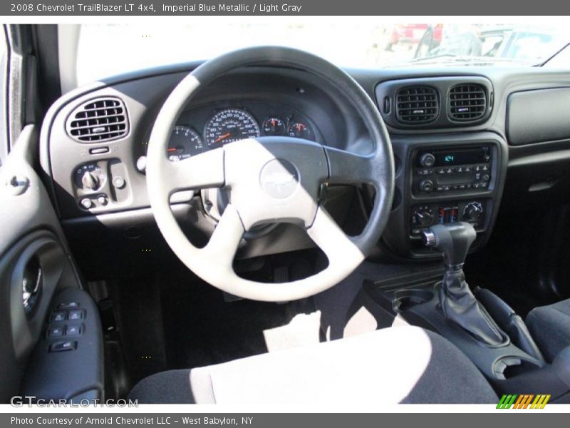 Imperial Blue Metallic / Light Gray 2008 Chevrolet TrailBlazer LT 4x4