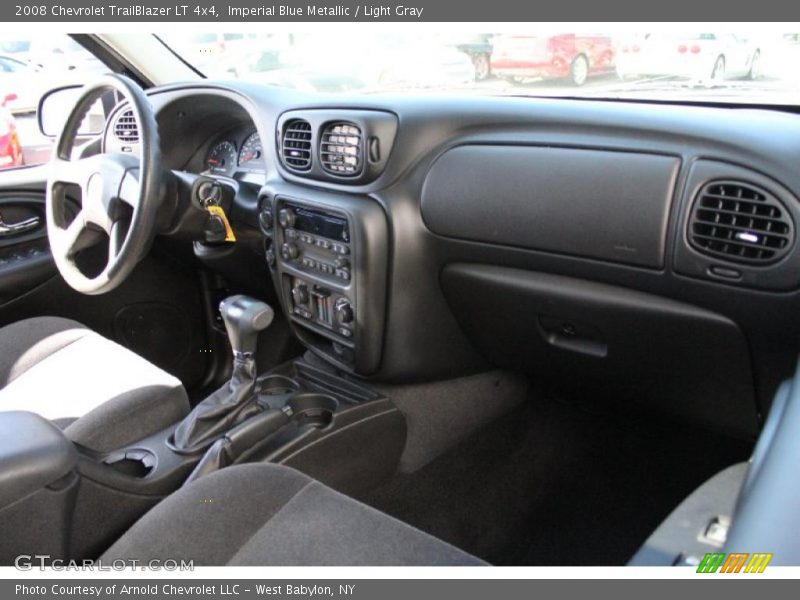 Imperial Blue Metallic / Light Gray 2008 Chevrolet TrailBlazer LT 4x4