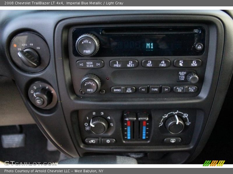Imperial Blue Metallic / Light Gray 2008 Chevrolet TrailBlazer LT 4x4