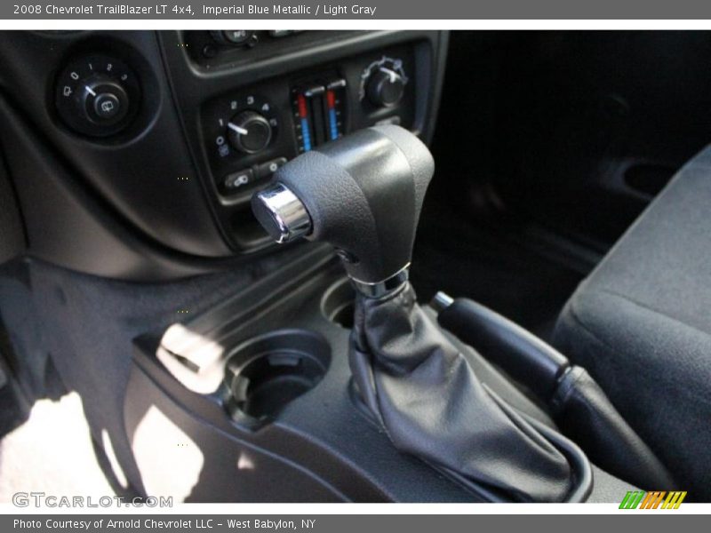 Imperial Blue Metallic / Light Gray 2008 Chevrolet TrailBlazer LT 4x4