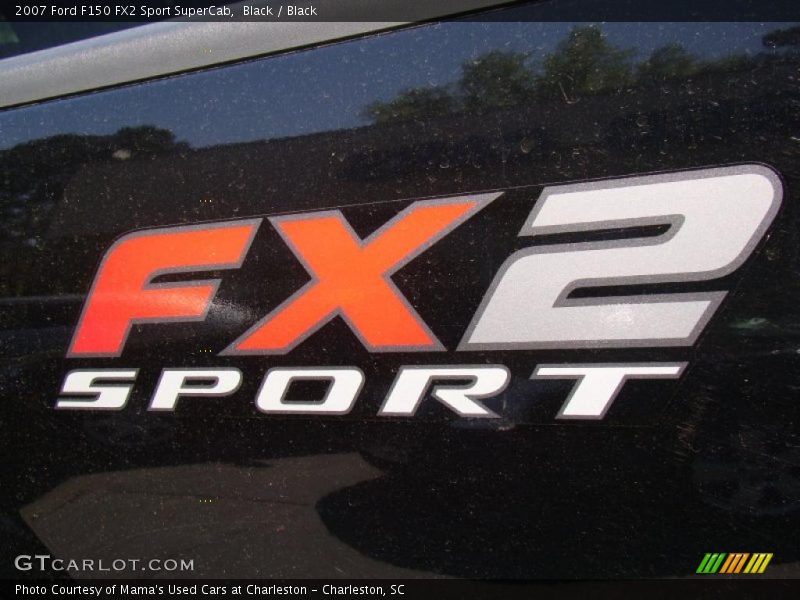 Black / Black 2007 Ford F150 FX2 Sport SuperCab