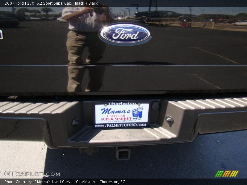 Black / Black 2007 Ford F150 FX2 Sport SuperCab