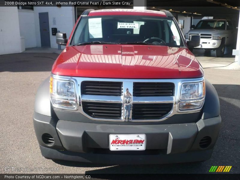 Inferno Red Crystal Pearl / Dark Slate Gray 2008 Dodge Nitro SXT 4x4