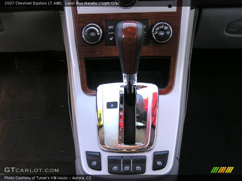 Laser Blue Metallic / Light Gray 2007 Chevrolet Equinox LT AWD