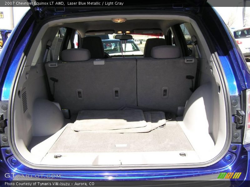 Laser Blue Metallic / Light Gray 2007 Chevrolet Equinox LT AWD