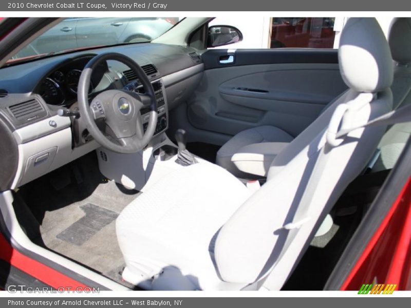 Victory Red / Gray 2010 Chevrolet Cobalt LT Coupe