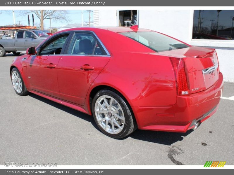  2010 CTS -V Sedan Crystal Red Tintcoat