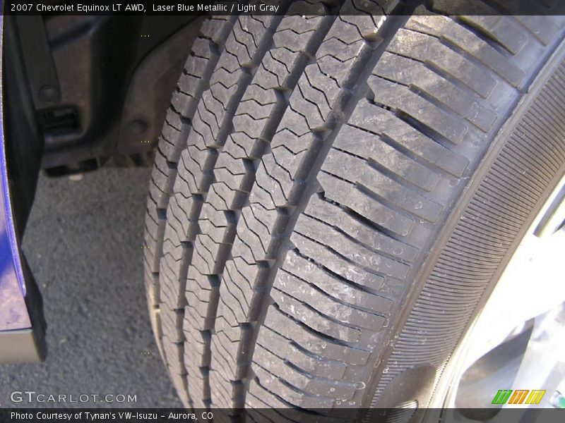 Laser Blue Metallic / Light Gray 2007 Chevrolet Equinox LT AWD