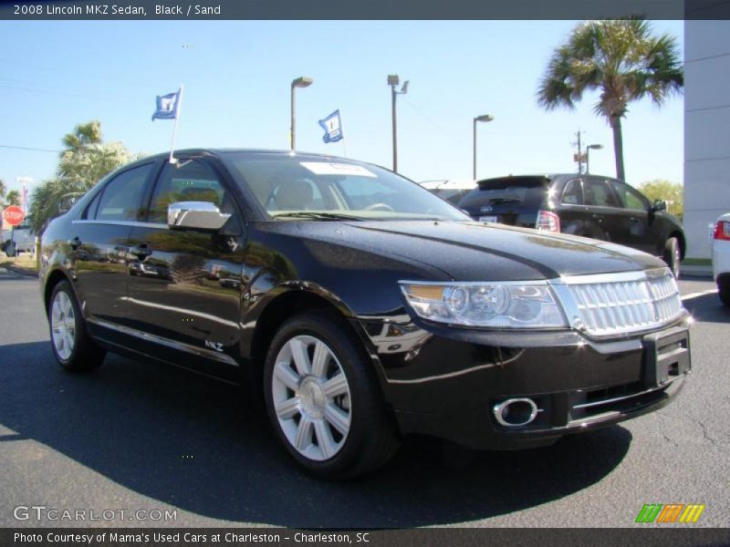 Black / Sand 2008 Lincoln MKZ Sedan