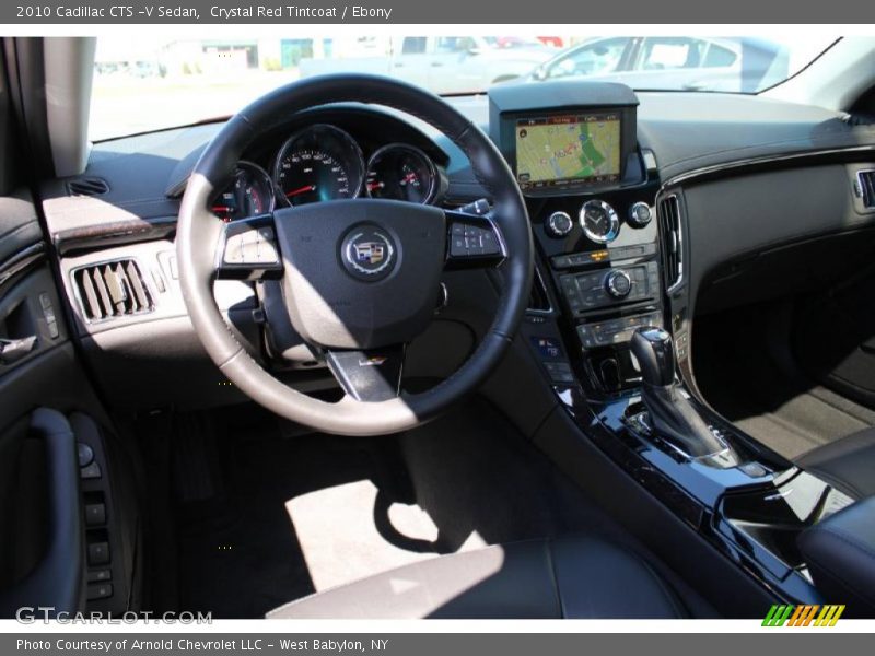 Dashboard of 2010 CTS -V Sedan