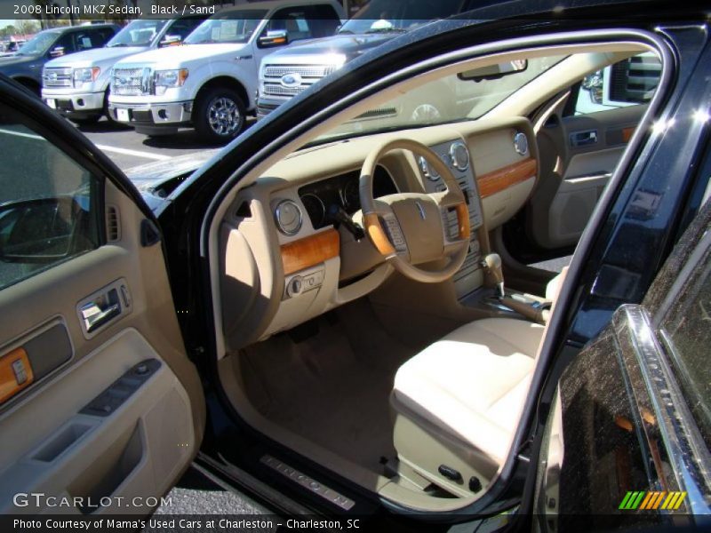 Black / Sand 2008 Lincoln MKZ Sedan