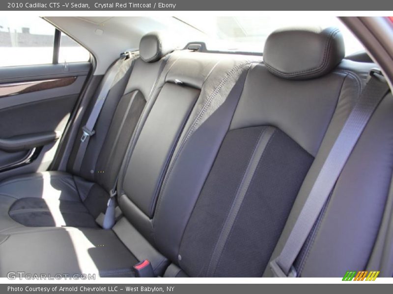  2010 CTS -V Sedan Ebony Interior
