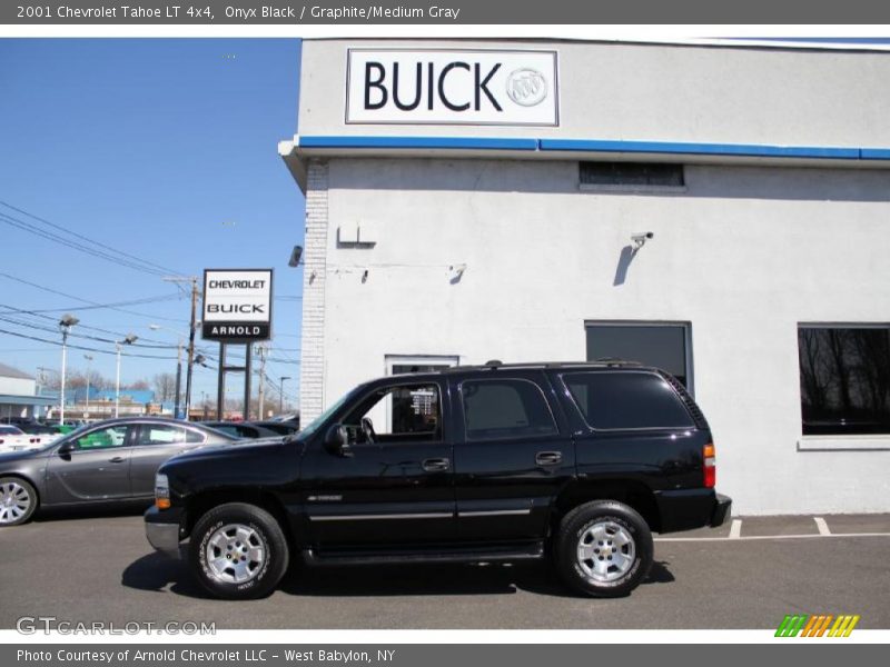 Onyx Black / Graphite/Medium Gray 2001 Chevrolet Tahoe LT 4x4