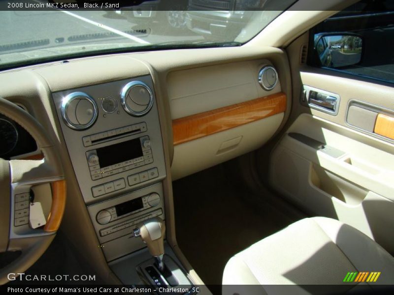 Black / Sand 2008 Lincoln MKZ Sedan