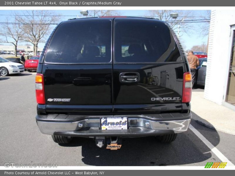 Onyx Black / Graphite/Medium Gray 2001 Chevrolet Tahoe LT 4x4