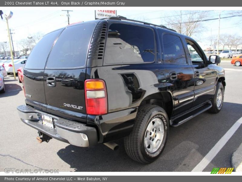 Onyx Black / Graphite/Medium Gray 2001 Chevrolet Tahoe LT 4x4