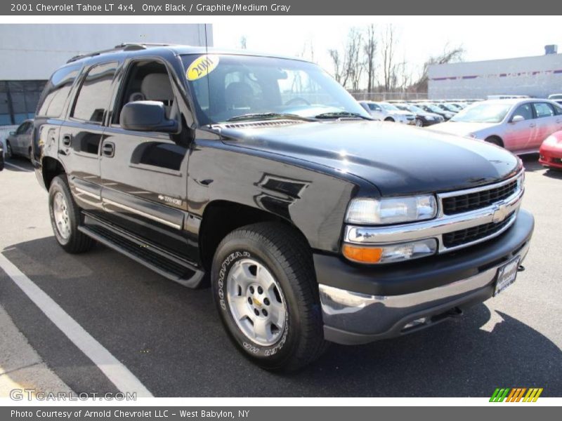 Onyx Black / Graphite/Medium Gray 2001 Chevrolet Tahoe LT 4x4