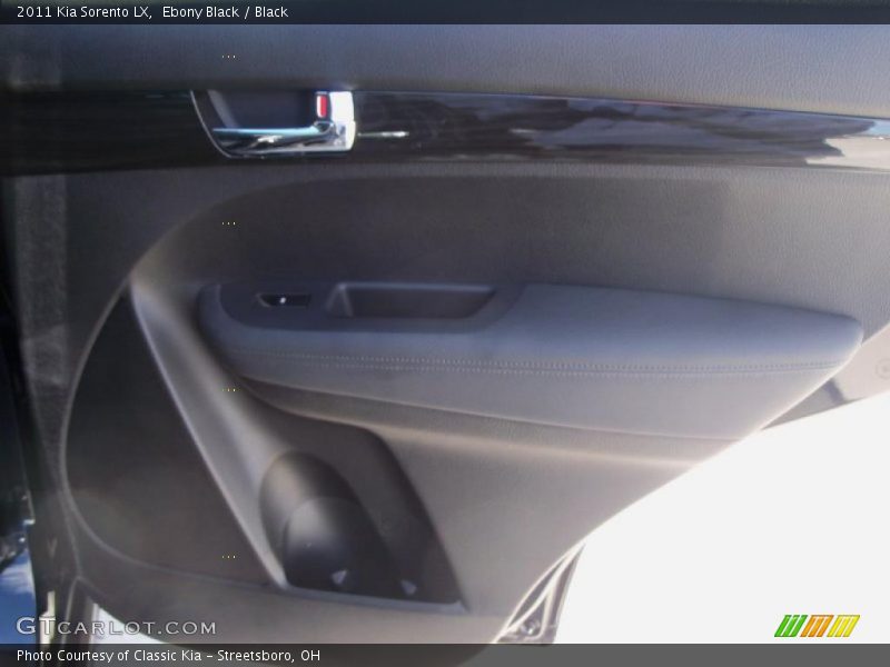 Ebony Black / Black 2011 Kia Sorento LX