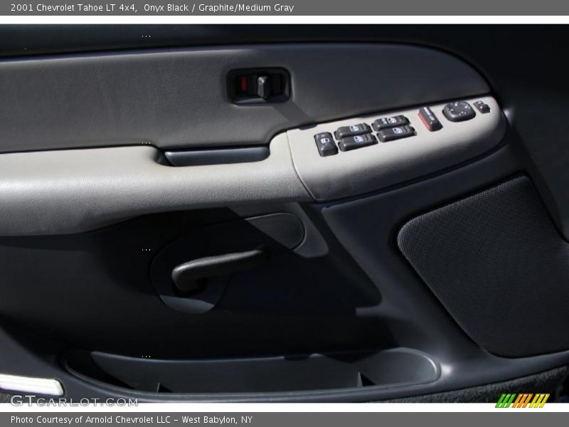 Onyx Black / Graphite/Medium Gray 2001 Chevrolet Tahoe LT 4x4