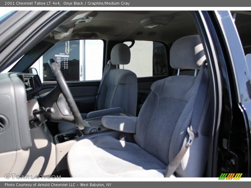 Onyx Black / Graphite/Medium Gray 2001 Chevrolet Tahoe LT 4x4