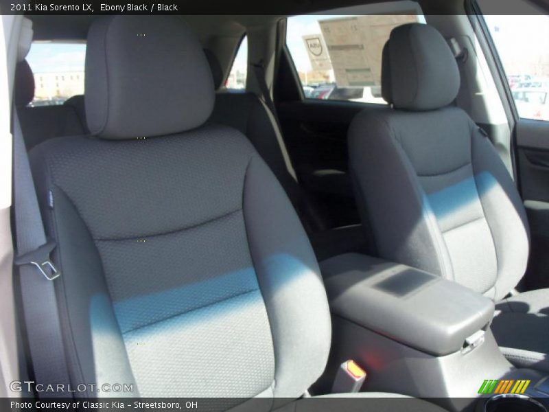Ebony Black / Black 2011 Kia Sorento LX