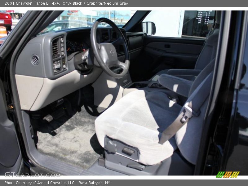 Onyx Black / Graphite/Medium Gray 2001 Chevrolet Tahoe LT 4x4
