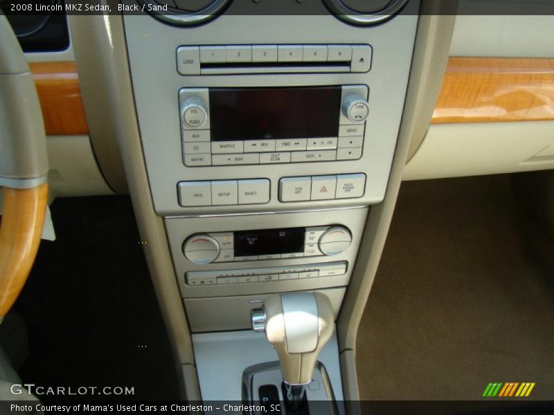 Black / Sand 2008 Lincoln MKZ Sedan