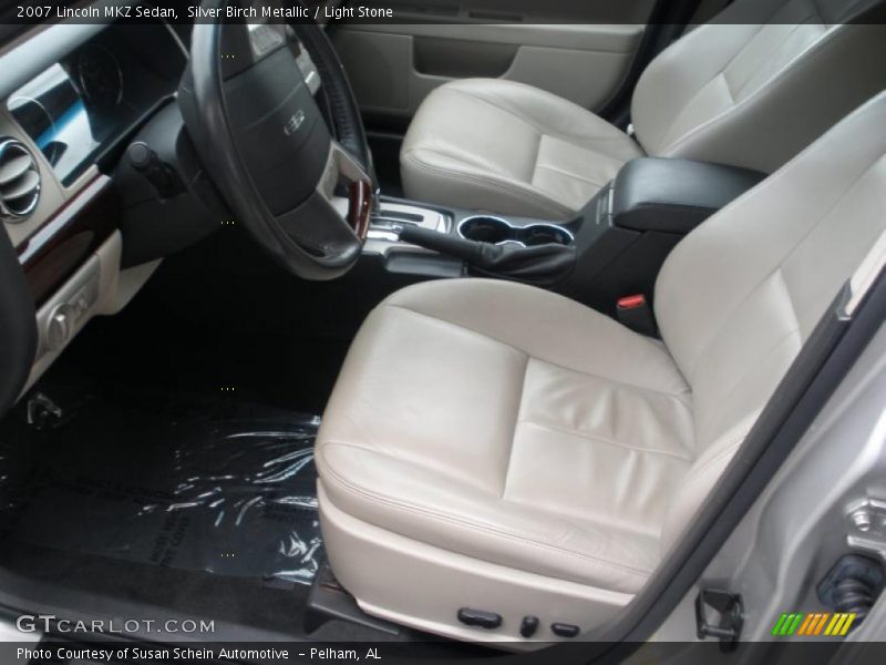 Silver Birch Metallic / Light Stone 2007 Lincoln MKZ Sedan