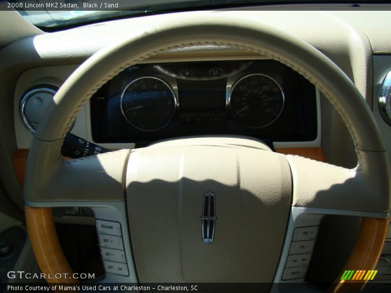 Black / Sand 2008 Lincoln MKZ Sedan