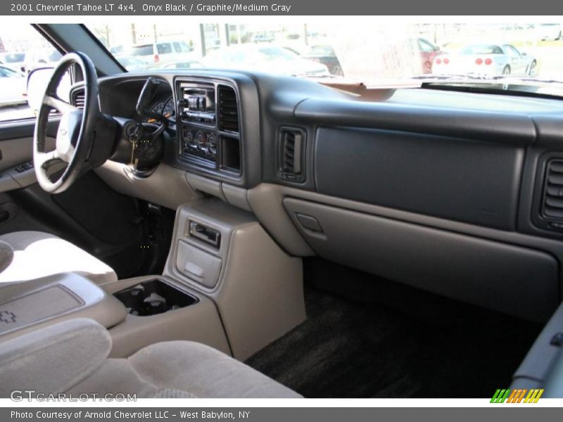 Onyx Black / Graphite/Medium Gray 2001 Chevrolet Tahoe LT 4x4