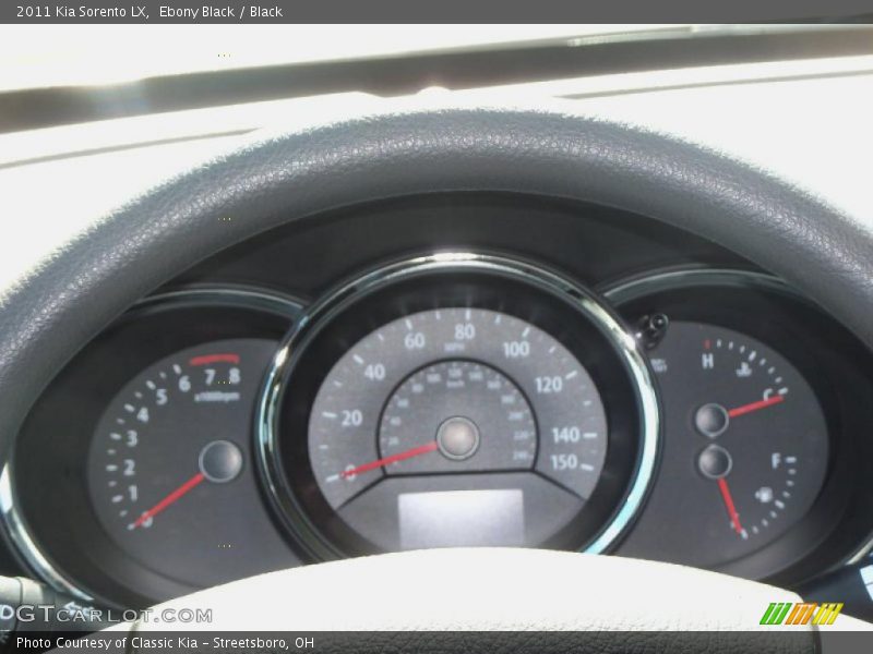 Ebony Black / Black 2011 Kia Sorento LX