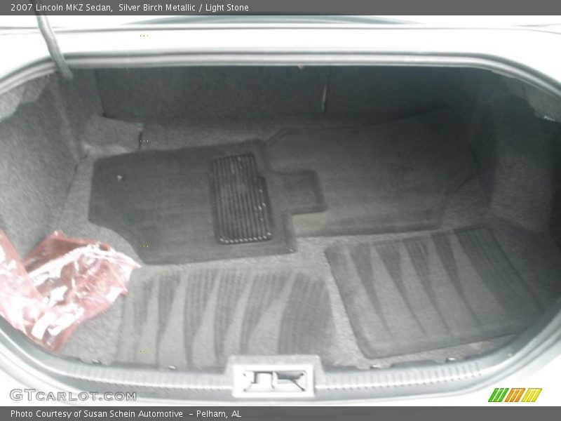 Silver Birch Metallic / Light Stone 2007 Lincoln MKZ Sedan