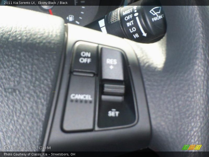 Ebony Black / Black 2011 Kia Sorento LX