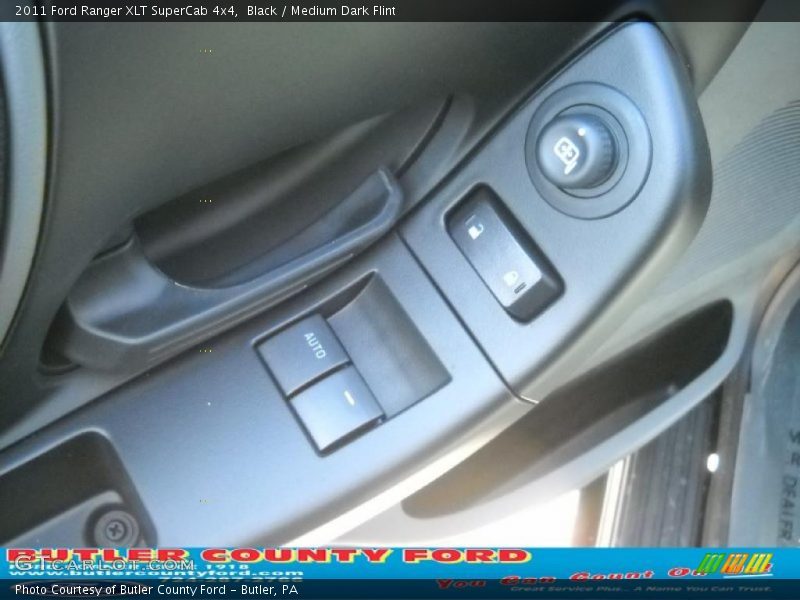 Black / Medium Dark Flint 2011 Ford Ranger XLT SuperCab 4x4