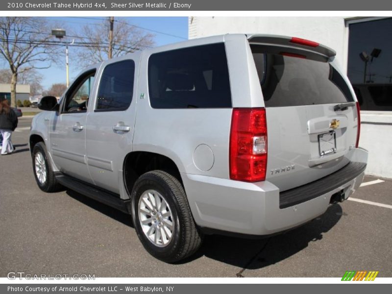  2010 Tahoe Hybrid 4x4 Sheer Silver Metallic