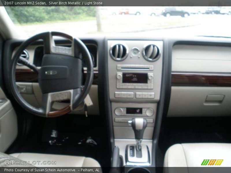 Silver Birch Metallic / Light Stone 2007 Lincoln MKZ Sedan