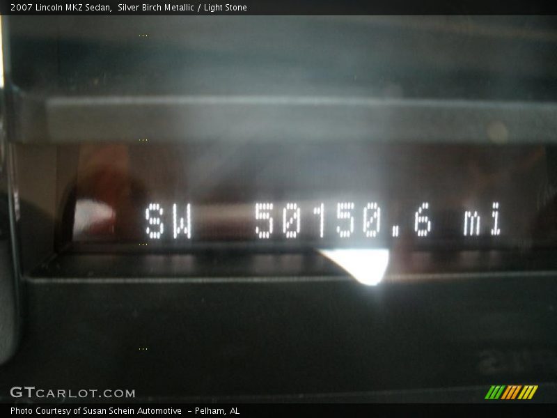 Silver Birch Metallic / Light Stone 2007 Lincoln MKZ Sedan