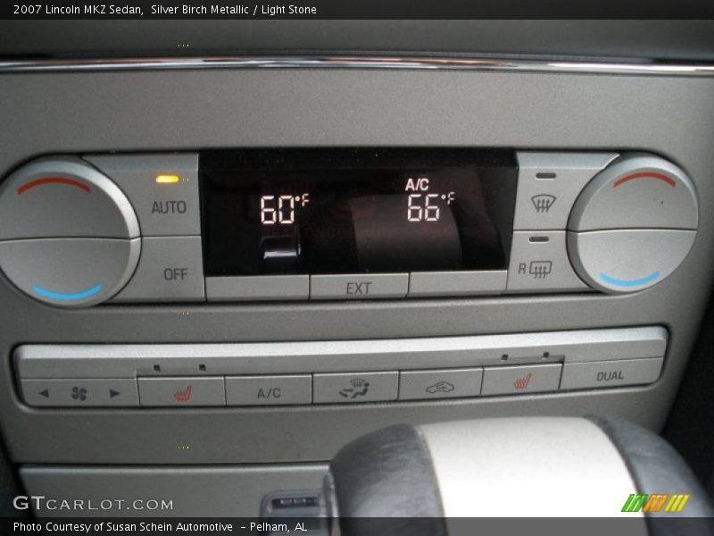 Silver Birch Metallic / Light Stone 2007 Lincoln MKZ Sedan