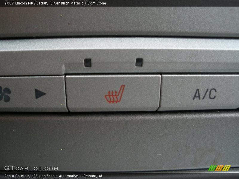 Silver Birch Metallic / Light Stone 2007 Lincoln MKZ Sedan