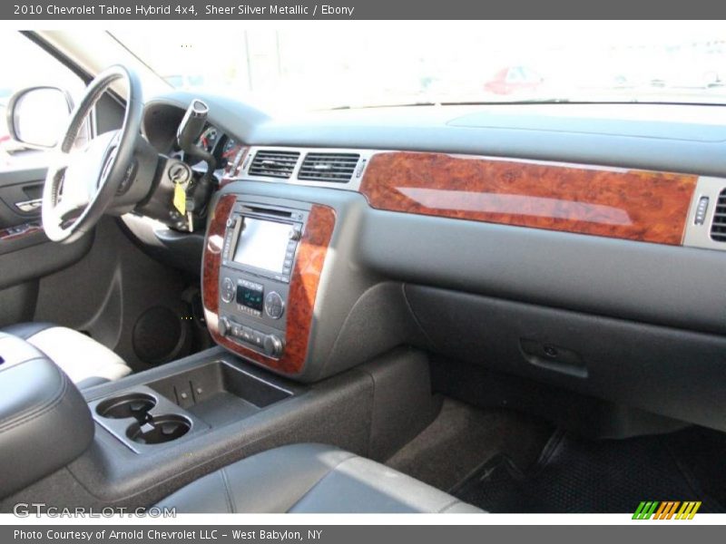 Sheer Silver Metallic / Ebony 2010 Chevrolet Tahoe Hybrid 4x4